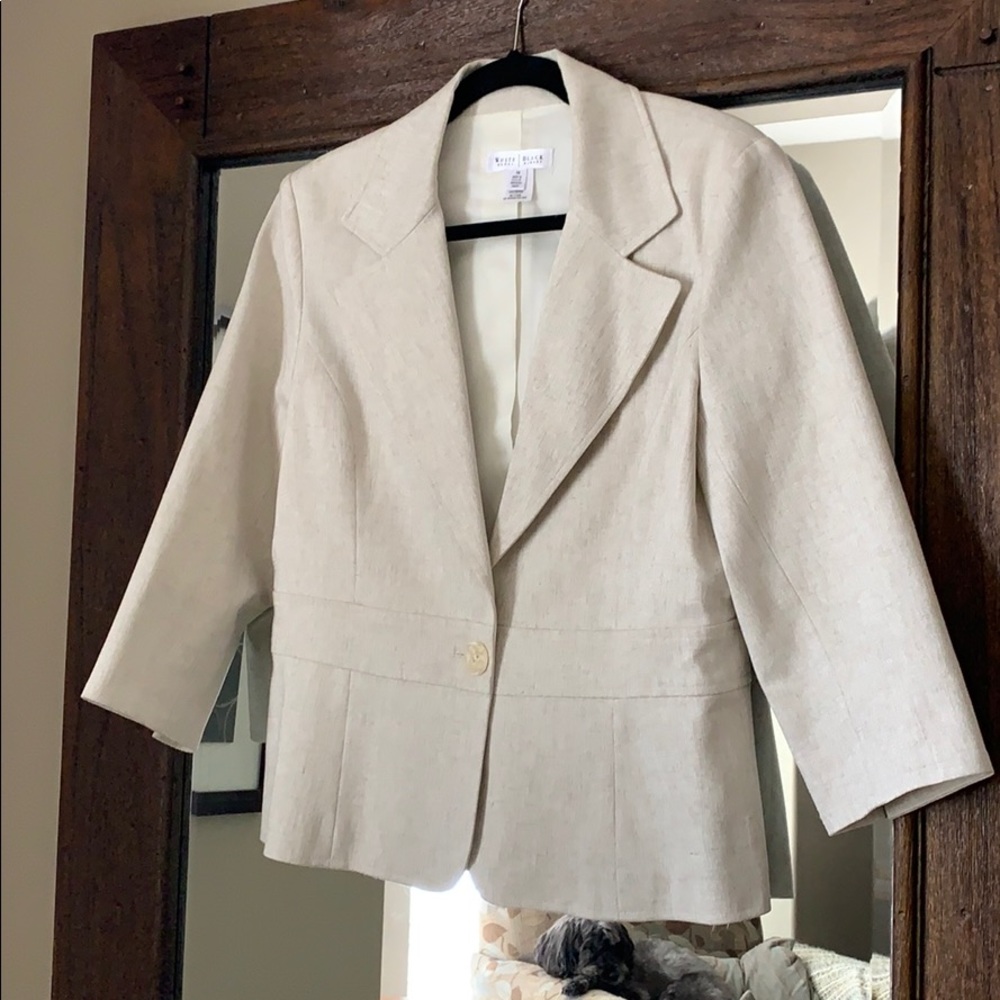 Linen blazer